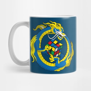 Dragon & Rubik's cube Mug